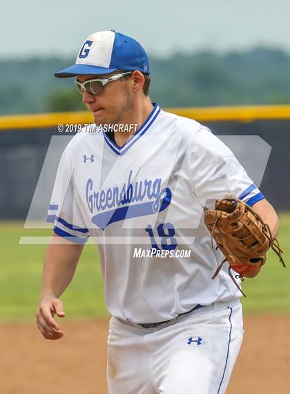 Thumbnail 2 in Madison vs. Greensburg (IHSAA 3A Sectional Semifinal) photogallery.