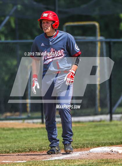 Thumbnail 2 in Madison vs. Greensburg (IHSAA 3A Sectional Semifinal) photogallery.