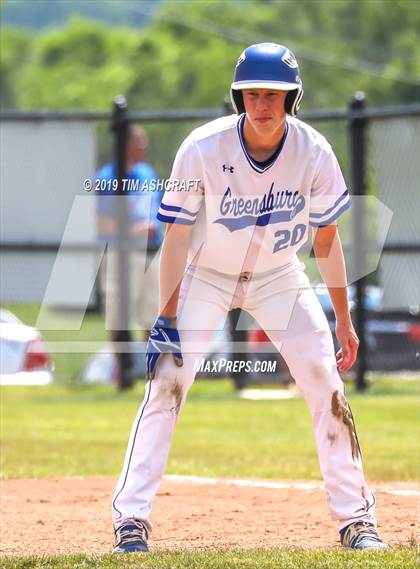 Thumbnail 2 in Madison vs. Greensburg (IHSAA 3A Sectional Semifinal) photogallery.