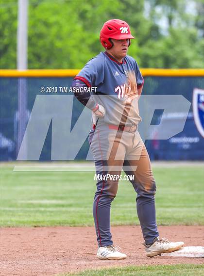 Thumbnail 3 in Madison vs. Greensburg (IHSAA 3A Sectional Semifinal) photogallery.