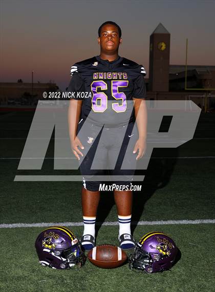Thumbnail 2 in Lynwood Varsity Football Photo Shoot photogallery.