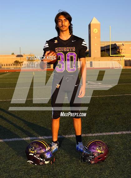 Thumbnail 3 in Lynwood Varsity Football Photo Shoot photogallery.