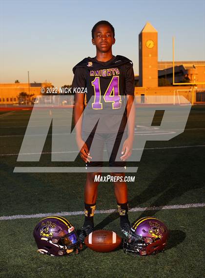 Thumbnail 3 in Lynwood Varsity Football Photo Shoot photogallery.