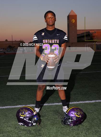 Thumbnail 2 in Lynwood Varsity Football Photo Shoot photogallery.