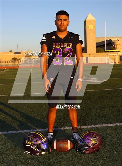 Thumbnail 3 in Lynwood Varsity Football Photo Shoot photogallery.