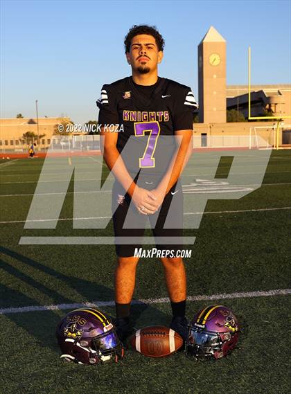 Thumbnail 2 in Lynwood Varsity Football Photo Shoot photogallery.