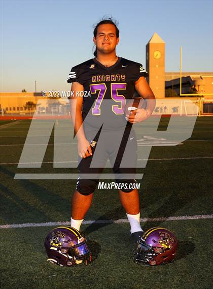 Thumbnail 3 in Lynwood Varsity Football Photo Shoot photogallery.