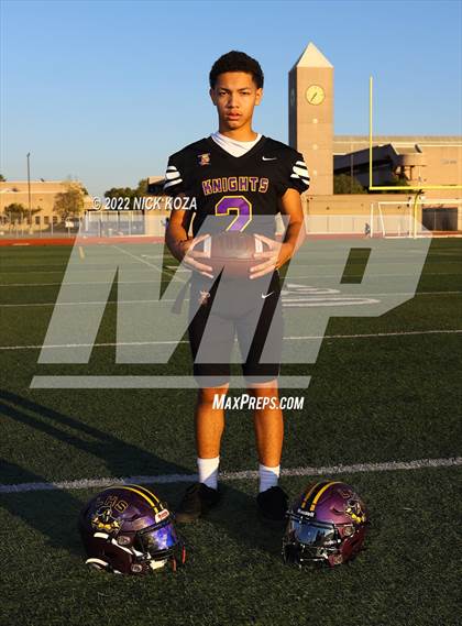 Thumbnail 1 in Lynwood Varsity Football Photo Shoot photogallery.