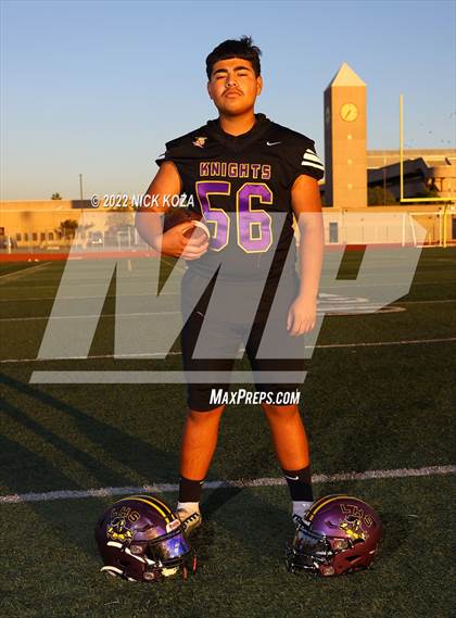 Thumbnail 1 in Lynwood Varsity Football Photo Shoot photogallery.