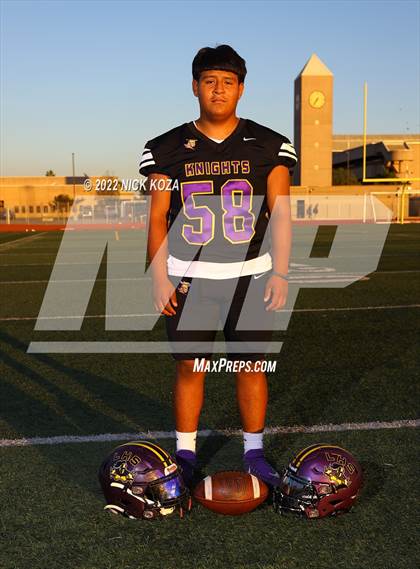 Thumbnail 1 in Lynwood Varsity Football Photo Shoot photogallery.