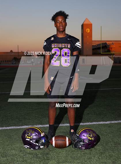 Thumbnail 2 in Lynwood Varsity Football Photo Shoot photogallery.
