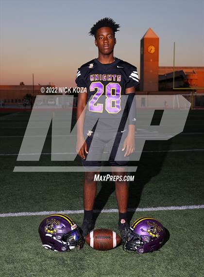 Thumbnail 1 in Lynwood Varsity Football Photo Shoot photogallery.