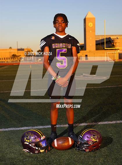Thumbnail 1 in Lynwood Varsity Football Photo Shoot photogallery.