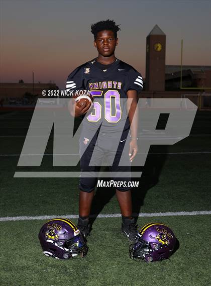 Thumbnail 3 in Lynwood Varsity Football Photo Shoot photogallery.