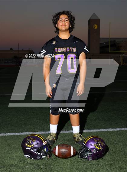Thumbnail 2 in Lynwood Varsity Football Photo Shoot photogallery.