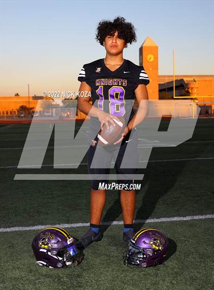 Thumbnail 1 in Lynwood Varsity Football Photo Shoot photogallery.