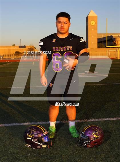 Thumbnail 2 in Lynwood Varsity Football Photo Shoot photogallery.