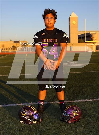 Thumbnail 3 in Lynwood Varsity Football Photo Shoot photogallery.