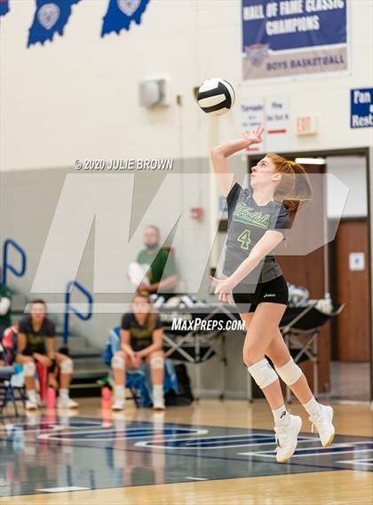 Thumbnail 2 in Hamilton Southeastern vs Westfield (IHSAA 4A Sectional Semifinal) photogallery.