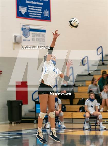 Thumbnail 3 in Hamilton Southeastern vs Westfield (IHSAA 4A Sectional Semifinal) photogallery.