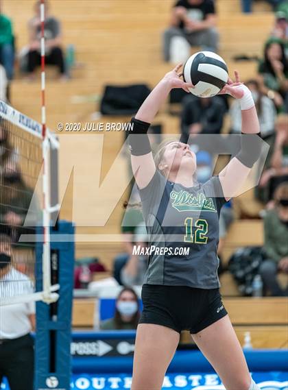 Thumbnail 2 in Hamilton Southeastern vs Westfield (IHSAA 4A Sectional Semifinal) photogallery.