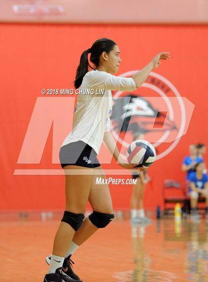 Thumbnail 1 in Academy of Our Lady of Peace vs. Murrieta Mesa (San Diego September Classic) photogallery.