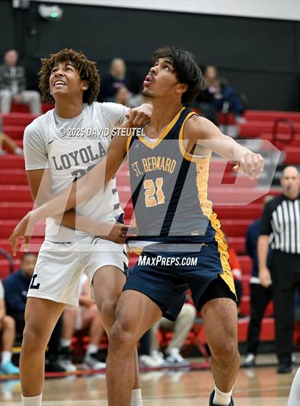 Thumbnail 3 in St. Bernard vs. Loyola (Fr. Barry Christmas Classic) photogallery.