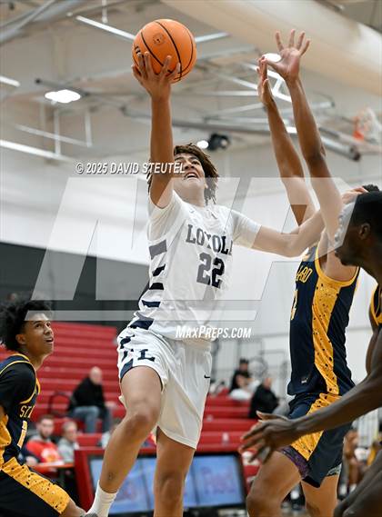 Thumbnail 2 in St. Bernard vs. Loyola (Fr. Barry Christmas Classic) photogallery.