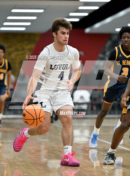 Thumbnail 1 in St. Bernard vs. Loyola (Fr. Barry Christmas Classic) photogallery.