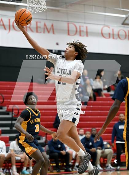 Thumbnail 3 in St. Bernard vs. Loyola (Fr. Barry Christmas Classic) photogallery.