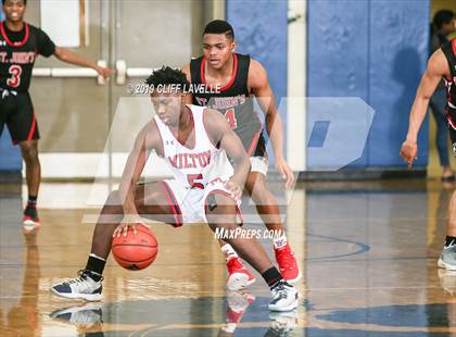 Thumbnail 2 in St. John's vs Milton (Rotary Roundball Classic) photogallery.