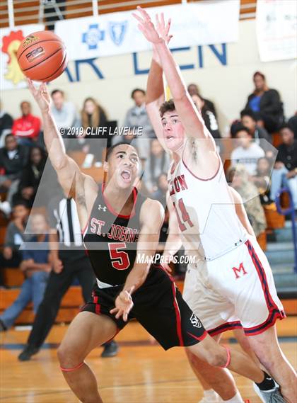 Thumbnail 3 in St. John's vs Milton (Rotary Roundball Classic) photogallery.