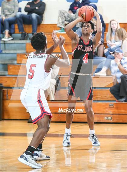 Thumbnail 1 in St. John's vs Milton (Rotary Roundball Classic) photogallery.
