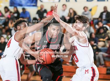 Thumbnail 1 in St. John's vs Milton (Rotary Roundball Classic) photogallery.