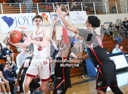 Thumbnail 1 in St. John's vs Milton (Rotary Roundball Classic) photogallery.