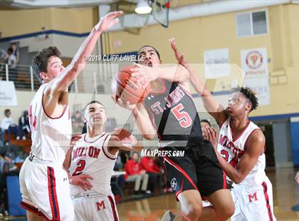 Thumbnail 2 in St. John's vs Milton (Rotary Roundball Classic) photogallery.