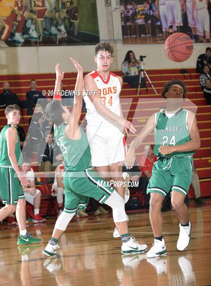Thumbnail 3 in St. Mary's vs. Cathedral Catholic (FR. Barry Christmas Classic) photogallery.