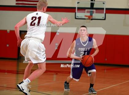 Thumbnail 2 in Coudersport vs Greensburg Central Catholic (PIAA Class AA Second Round) photogallery.