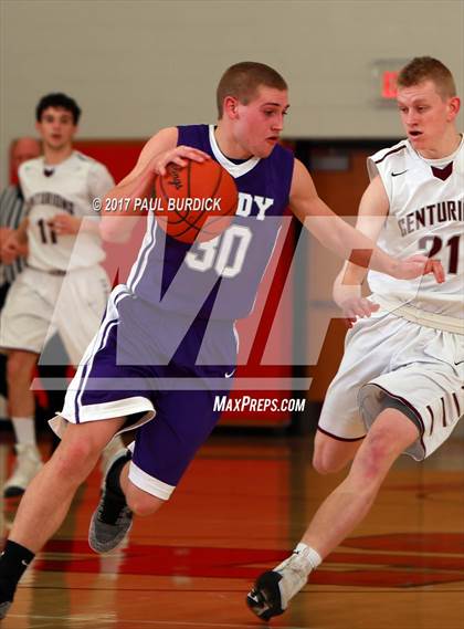 Thumbnail 1 in Coudersport vs Greensburg Central Catholic (PIAA Class AA Second Round) photogallery.