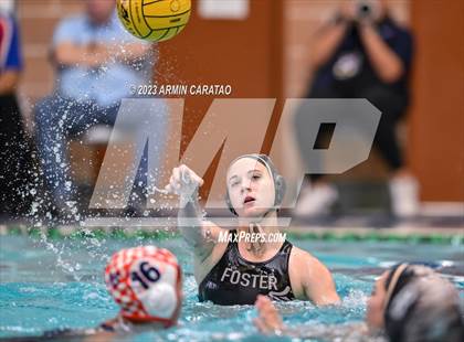 Thumbnail 1 in Foster vs Brandeis (UIL 6A Water Polo Semifinal) photogallery.