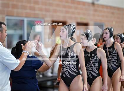 Thumbnail 2 in Foster vs Brandeis (UIL 6A Water Polo Semifinal) photogallery.