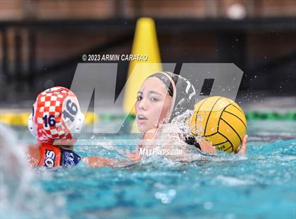 Thumbnail 3 in Foster vs Brandeis (UIL 6A Water Polo Semifinal) photogallery.