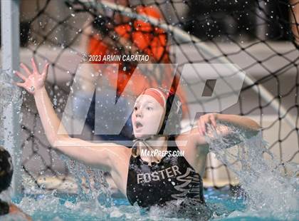 Thumbnail 1 in Foster vs Brandeis (UIL 6A Water Polo Semifinal) photogallery.