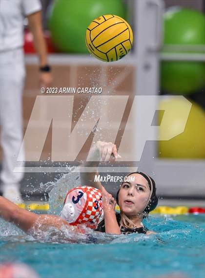 Thumbnail 2 in Foster vs Brandeis (UIL 6A Water Polo Semifinal) photogallery.
