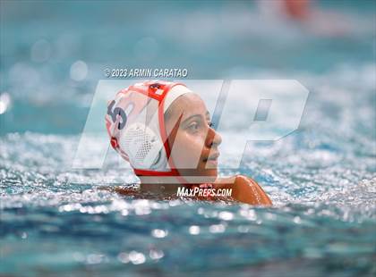 Thumbnail 3 in Foster vs Brandeis (UIL 6A Water Polo Semifinal) photogallery.