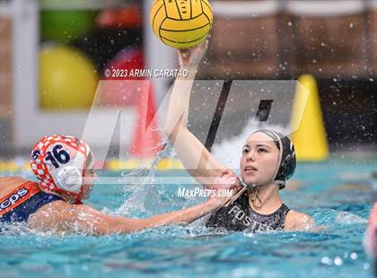 Thumbnail 2 in Foster vs Brandeis (UIL 6A Water Polo Semifinal) photogallery.