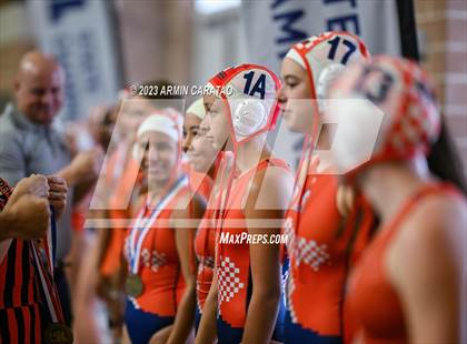 Thumbnail 3 in Foster vs Brandeis (UIL 6A Water Polo Semifinal) photogallery.