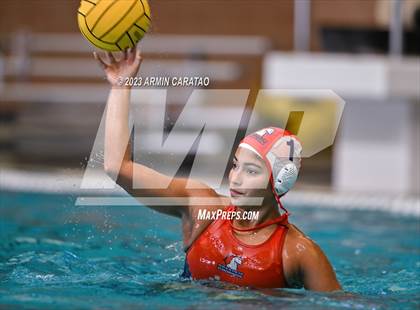 Thumbnail 3 in Foster vs Brandeis (UIL 6A Water Polo Semifinal) photogallery.
