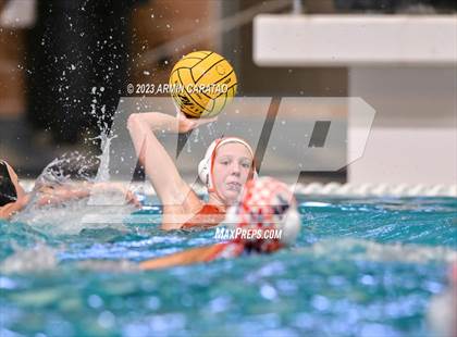 Thumbnail 3 in Foster vs Brandeis (UIL 6A Water Polo Semifinal) photogallery.