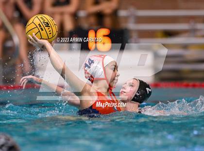 Thumbnail 2 in Foster vs Brandeis (UIL 6A Water Polo Semifinal) photogallery.